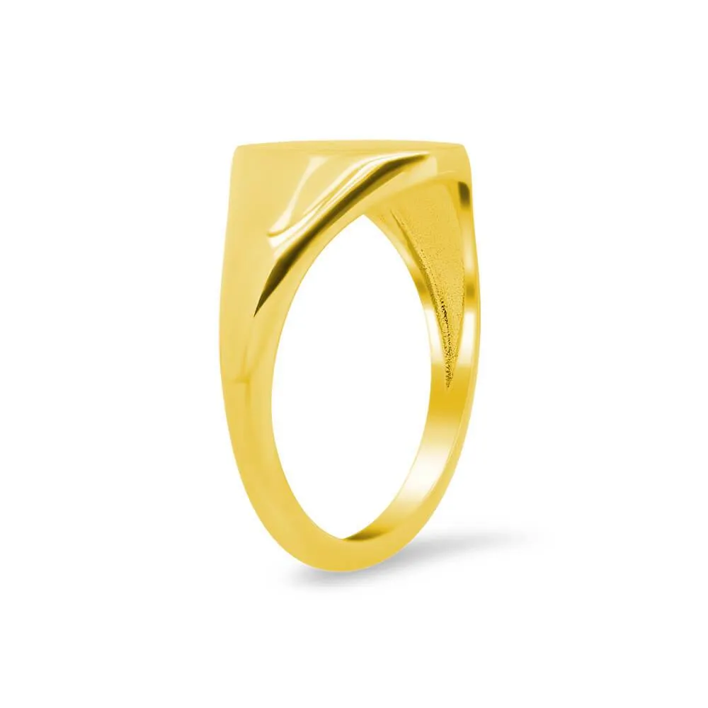 Women's Oval Signet Ring - Small