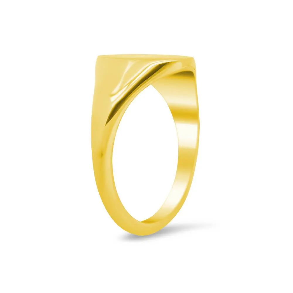 Women's Oval Signet Ring - Small