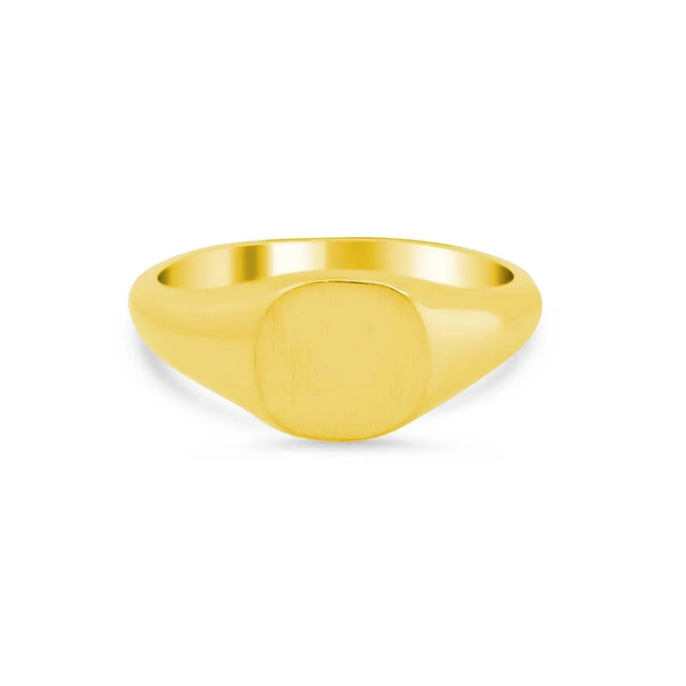 Women's Square Signet Ring - Extra Small