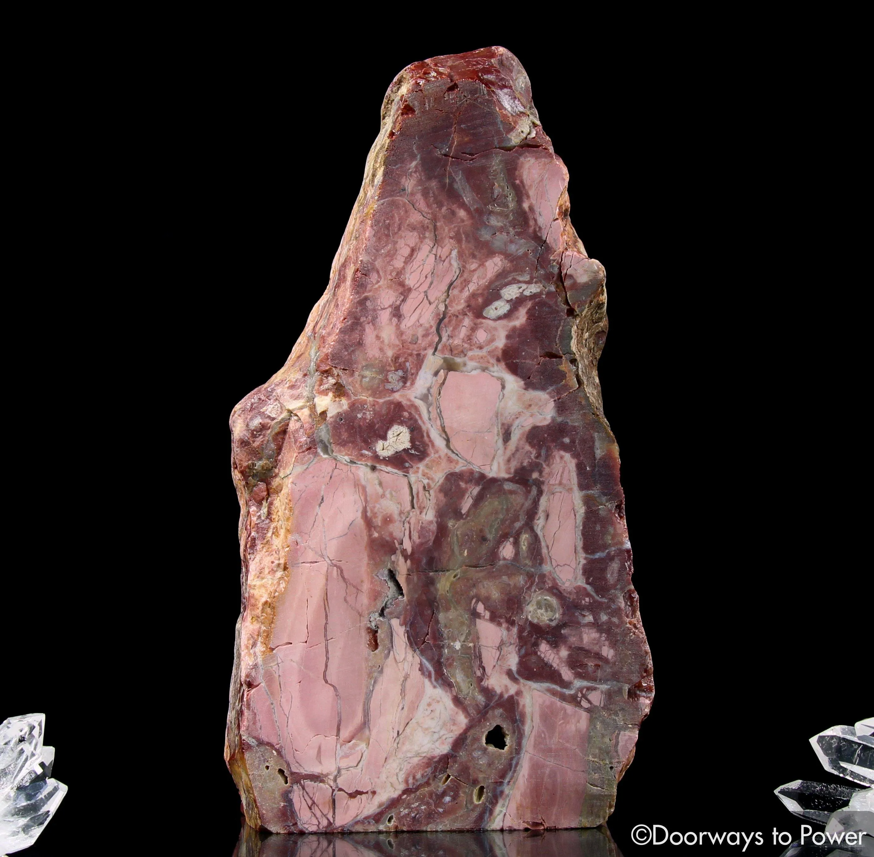 XL Angelic Pink Opal Healing Crystal Altar Stone