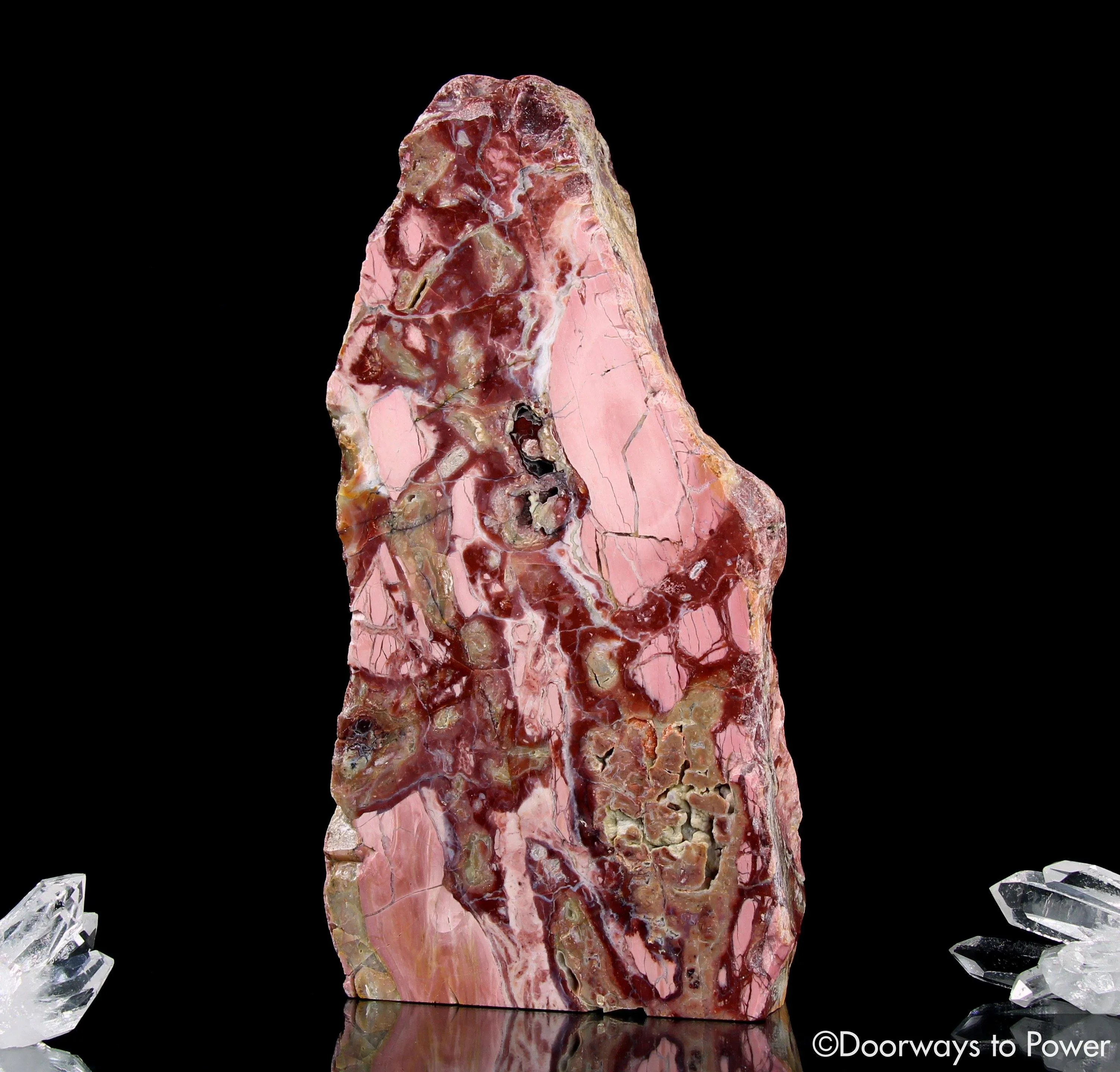 XL Angelic Pink Opal Healing Crystal Altar Stone