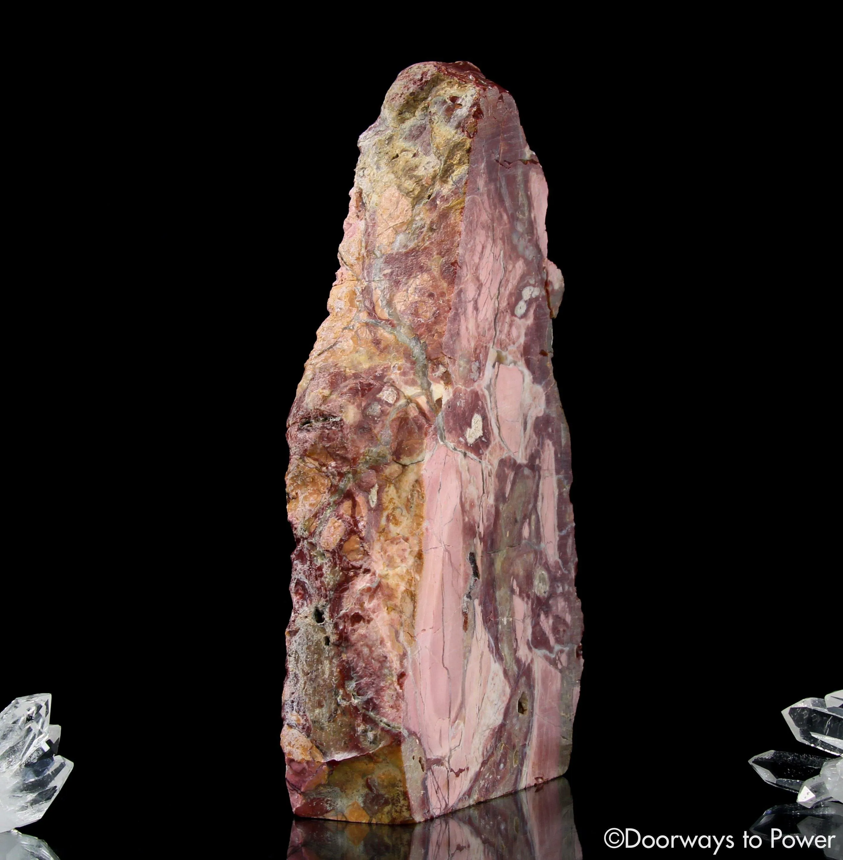 XL Angelic Pink Opal Healing Crystal Altar Stone